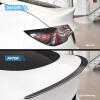 image2024 Newest Real Carbon Fiber Spoiler for Tesla Model Y 20242020 Sporty Rear Trunk Lip for Tesla Model Y Accessories 20242020 Glossy Black
