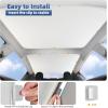 image2024 Newest Sunshade Roof for Tesla Model 3 20232021 NoSag Design Roof Sun Shade for Tesla Model 3 Accessories 20232021 White