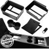 image2025 Upgrade Center Console Organizer Tray for Tesla Model Y Accessories 20242020For Tesla Model 3 Accessories 20232021 Slide SmoothlyUS Patent Cup Holder Matte BlackWhite