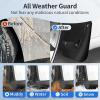 image2025 Upgrade Mud Flaps for Tesla Model 3 Highland 2024 2025 No DrillingTape Install Splash Guards Fenders All Weather Mudflaps for Tesla Model 3 Accessories 2024 2025 BlackBlack