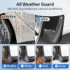 image2025 Upgrade Mud Flaps for Tesla Model 3 Highland 2024 2025 No DrillingTape Install Splash Guards Fenders All Weather Mudflaps for Tesla Model 3 Accessories 2024 2025 BlackGray