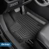 image3Pcs Floor Mats for Toyota RAV4 20242019 Include Hybrid Full Sets All Weather Floor Mat for Toyota RAV4 Accessories 20242019