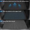 imageFloor Mats for Honda CRV 2025 2024 2023 HybridNot Fuel Full Sets CRV All Weather Floor Mats for Honda CRV Accessories 20252023 TPE Back Seat Cover Protector Trunk Frunk Mat
