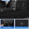 imageFloor Mats for Kia Telluride 7 Seat 20252020 Full Set All Weather Floor Mats for Kia Telluride Accessories 20252020 TPE Trunk Mat with Backrest Mat Back Seat Cover Protector BlackBlack