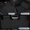 imageFloor Mats for Tesla Model Y 7 Seater 2025 20242020 Full Sets All Weather Floor Mat for Tesla Model Y Accessories 2025 20242020 TPE Back Seat Cover Protector Trunk Frunk Mat