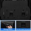 imageFloor Mats for Toyota Sienna 8 Seat 20252021Not for 2025 Platinum Edition Full Set All Weather Floor Mats for Toyota Sienna Accessories 20252021 TPE Trunk Mat with Backrest Mat BlackBlack