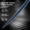 imageMatte Black Carbon Fiber Rear Spoiler for Tesla Model Y 20242020