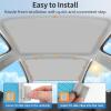 image2025 Upgrade Sunshade Roof for Tesla Model 3 Highland 2024 2025 NoGapSagFree Heat Insulation Glass Roof Sunshade Sunroof for Tesla Model 3 Accessories 2025 2024 Blue