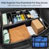 imageTrunk Organizer for Honda CRV 2025 2024 2023 Not Hybrid Waterproof Hidden Trunk Organizer Tray Storage Box for Honda CRV Accessories 2025 2024 2023