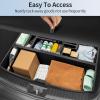 imageTrunk Organizer for Honda CRV 2025 2024 2023 Not Hybrid Waterproof Hidden Trunk Organizer Tray Storage Box for Honda CRV Accessories 2025 2024 2023