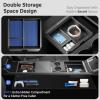 image10PCS Center Console Organizer for Tesla New Model Y Juniper Premium amp Performance Under Seat Storage Armrest Cover Hidden Storage Charger Pad for Tesla Model Y Accessories 2025 2026 BlackBlack