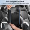 image2026 Upgrade Center Console Cover for Tesla Model Y Juniper Accessories 2025 2026For Tesla Model 3 Highland Accessories 2024 2025 2026 NonSlip Armrest Cover TPE Armrest Protector BlackBlack