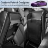image2026 Upgrade Center Console Cover for Tesla Model Y Juniper Accessories 2025 2026For Tesla Model 3 Highland Accessories 2024 2025 2026 NonSlip Armrest Cover TPE Armrest Protector BlackBlack
