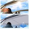 image2026 Upgrade Sunshade Roof For Tesla Model 3 Highland 20222026 NoGapSagFree Heat Insulation Glass Roof Sunshade Sunroof for Tesla Model 3 Accessories 2026 2025 2024 202 2022 BeigeBeige