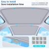 image2026 Upgrade Sunshade Roof For Tesla Model 3 Highland 20222026 NoGapSagFree Heat Insulation Glass Roof Sunshade Sunroof for Tesla Model 3 Accessories 2026 2025 2024 202 2022 BeigeBeige