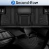 imageFloor Mats for Toyota RAV4 2026 Hybrid Full Set All Weather Floor Mats for Toyota RAV4 Accessories 2026 TPE Back Seat Cover Protector Trunk Frunk MatNot for Limited with Subwoofer and PHEV20192025