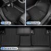 imageFloor Mats for Toyota RAV4 2026 Hybrid Full Set All Weather Floor Mats for Toyota RAV4 Accessories 2026 TPE Back Seat Cover Protector Trunk Frunk MatNot for Limited with Subwoofer and PHEV20192025