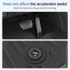 imageFloor Mats for Toyota RAV4 2026 Hybrid Full Set All Weather Floor Mats for Toyota RAV4 Accessories 2026 TPE Back Seat Cover Protector Trunk Frunk MatNot for Limited with Subwoofer and PHEV2026