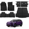 imageFloor Mats for Toyota RAV4 2026 Hybrid Full Set All Weather Floor Mats for Toyota RAV4 Accessories 2026 TPE Back Seat Cover Protector Trunk Frunk MatNot for Limited with Subwoofer and PHEV2026
