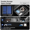 image:image11PCS Center Console Organizer for Tesla New Model 3 Highland Under Center Armrest Storage Armrest Cover Hidden Storage Charger Pad for Tesla Model 3 Accessories 20242026 BlackModel 3