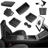 image:image11PCS Center Console Organizer for Tesla New Model 3 Highland Under Center Armrest Storage Armrest Cover Hidden Storage Charger Pad for Tesla Model 3 Accessories 20242026 BlackModel Y
