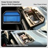 image:imageDashboard Storage Organizer for Ford Maverick 2025 2026  Only for 132 inch Screen Center Console Dash Tray with with Magnetic Lid for Ford Maverick Accessories 2025 2026