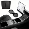 image:imageWireless Charging Pad Cup Holder for Tesla Model Y 2025 2026  Model 3 20242026 UltraThin amp Unobstructed Charging Cup Insert Protective Silicone Cover