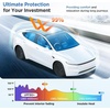 image:image2026 Upgrade Sunshade Roof For Tesla Model Y Accessories 20242020  NoGapSagFree Heat Insulation Glass Roof Sunshade Sunroof for Tesla Model Y 2024 2023 2022 2021 2020 GrayBeige