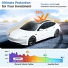 image:image2026 Upgrade Sunshade Roof For Tesla Model Y Accessories 20242020  NoGapSagFree Heat Insulation Glass Roof Sunshade Sunroof for Tesla Model Y 2024 2023 2022 2021 2020 GrayBlack