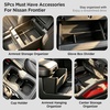 image:image5PCS Console Organizer for Nissan Frontier Accessories 20262022  SSVProXPro4XSL Hanging Basket Storage Glove Box Divider Cup Holder for Nissan Frontier 202620225PCS