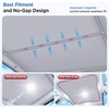 image:image2026 Upgrade Sunshade Roof for Tesla Model 3 Accessories 20262022  NoGapSagFree Heat Insulation Glass Roof Sunshade Sunroof for Tesla Model 3 Highland 2026 2025 2024 202 2022 BlackBeige