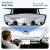 image:image2026 Upgrade Sunshade Roof for Tesla Model 3 Accessories 20262022  NoGapSagFree Heat Insulation Glass Roof Sunshade Sunroof for Tesla Model 3 Highland 2026 2025 2024 202 2022 BlackBlack