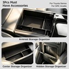 image:image3PCS Console Organizer for Chevy Traverse Accessories 20262024  LTZ71RSHigh CountryLS Lower Center Storage Hidden Box for Chevy Traverse 20262024Not for Traverse LimitedBlack